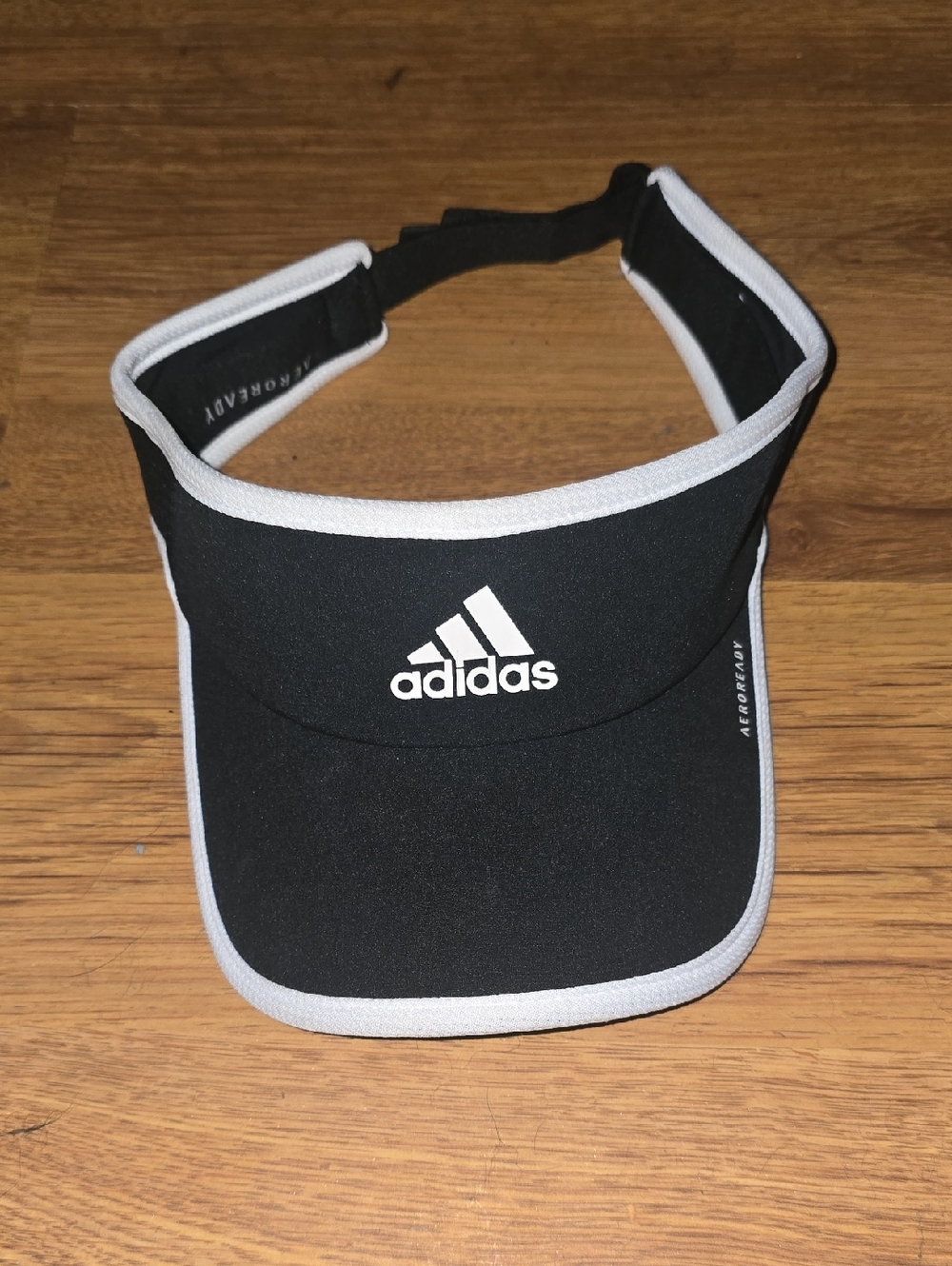 Adidas Black Aeroready Sun Visor Unisex One Size